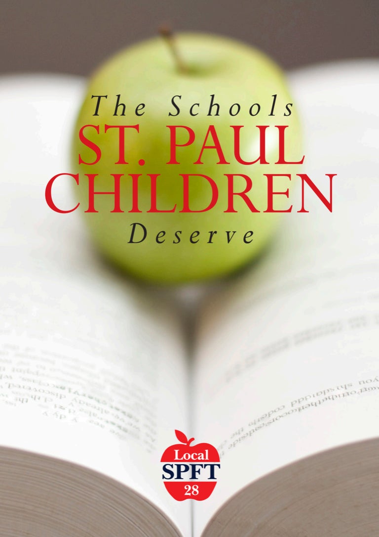 The Schools St. Paul Children Deserve