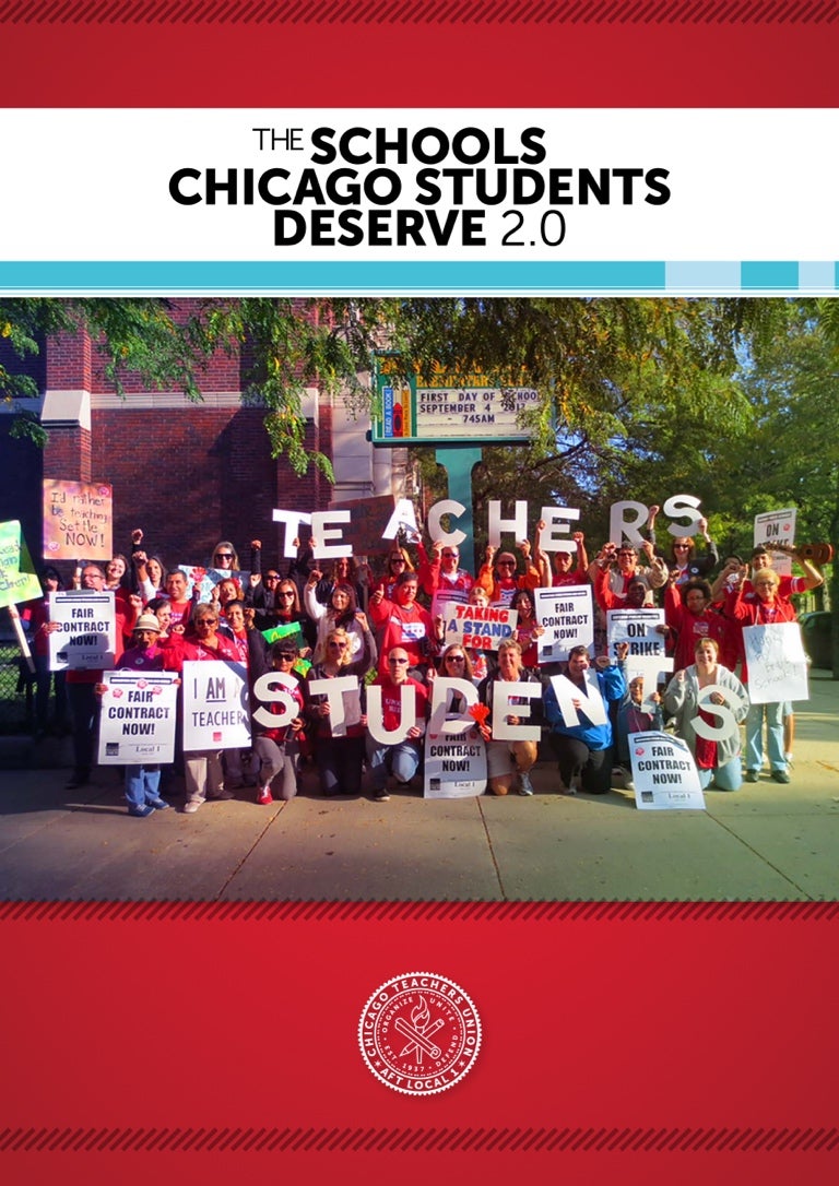 The Schools Chicago’s Student Deserve 2.0