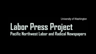 Logo for Labor Press Project from the University of Washington