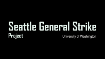 Logo for Seattle General Strike by University of Washington