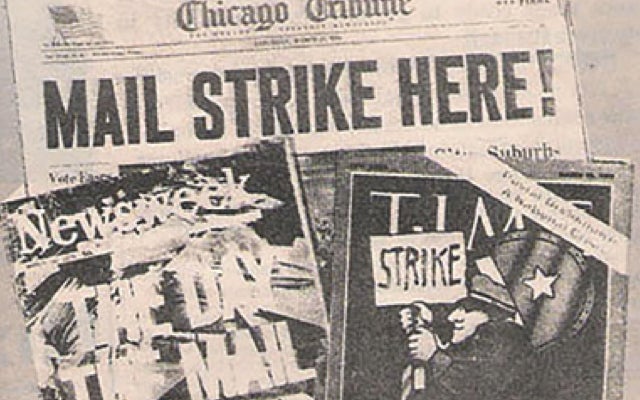 March 18, 1970: Postal Workers Strike