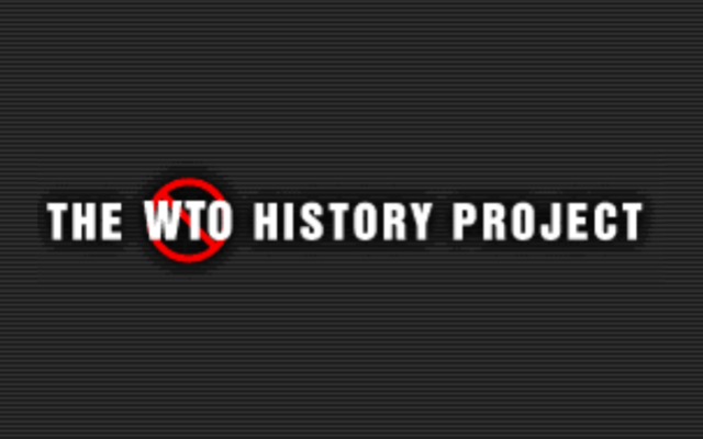 The WTO History Project
